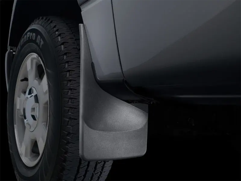 Weathertech No-Drill Mudflaps For 2015+ Subaru Outback – Custom-Fit, Black, Rear & Front Set 1