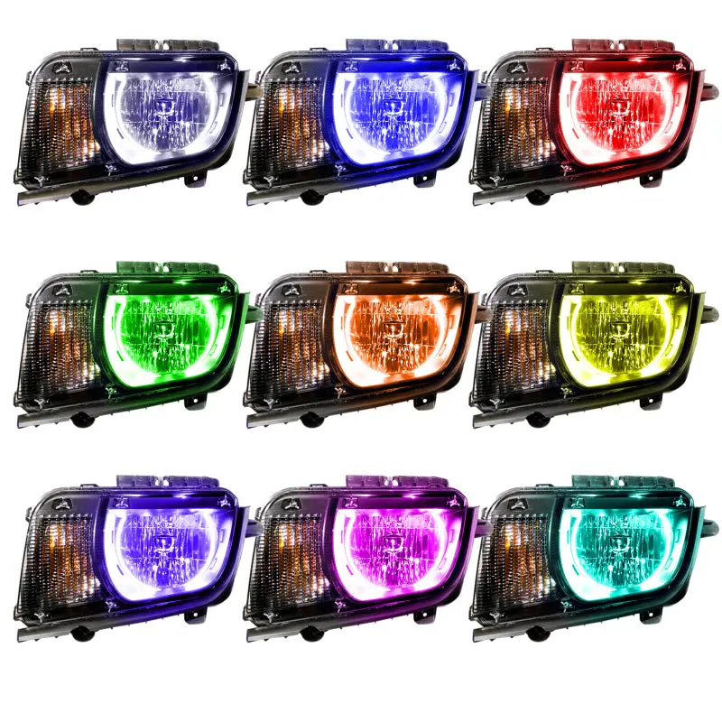 Oracle Colorshift Led Headlights For 2010–2013 Chevrolet Camaro (Non-Rs) – Includes 2.0 Controller & Warranty 1