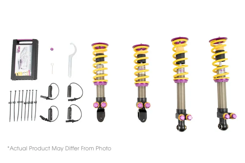 Kw Variant 5 Coilover Bundle For 2020+ Chevrolet C8 Corvette Stingray — Includes Nose Lift System 1