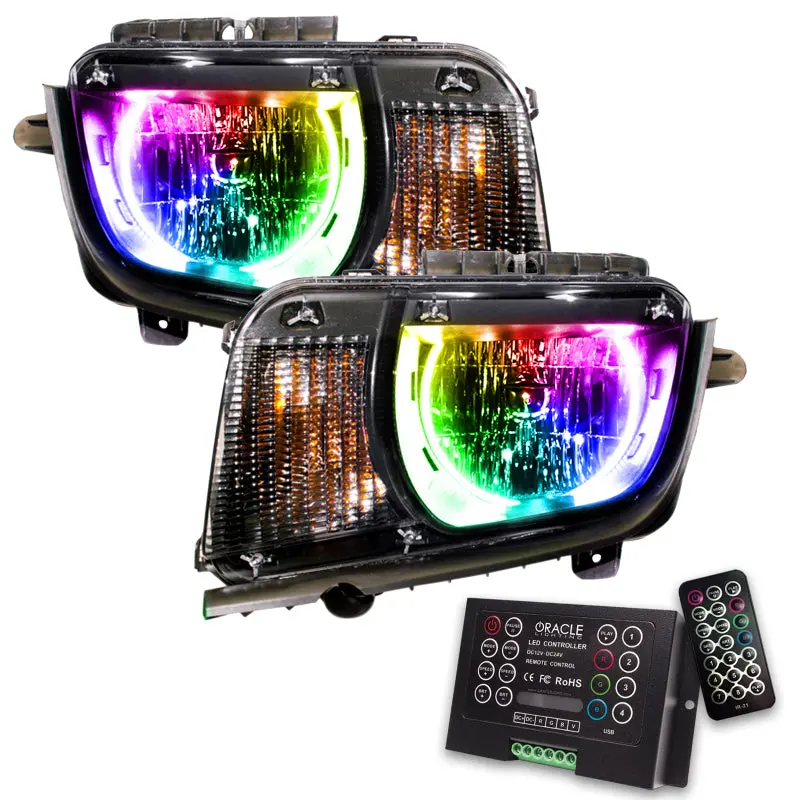 Oracle Colorshift Led Headlights For 2010–2013 Chevrolet Camaro (Non-Rs) – Includes 2.0 Controller & Warranty 2
